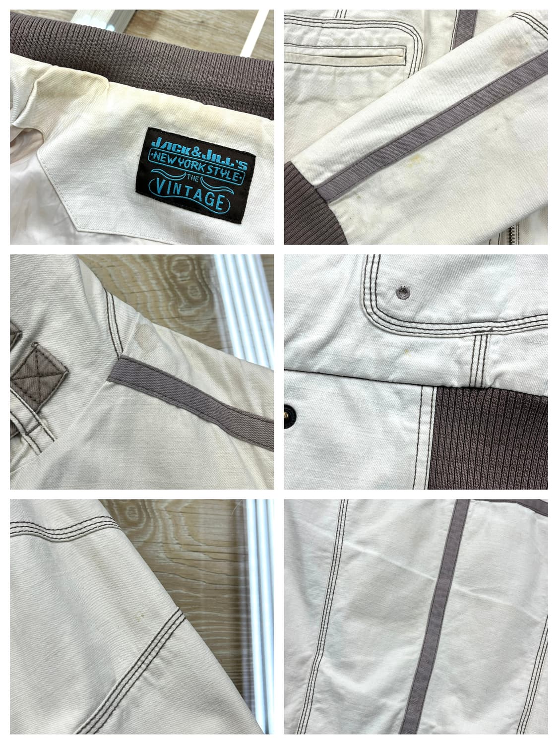 잭앤질 y2k 플라이트 자켓 상품이미지8