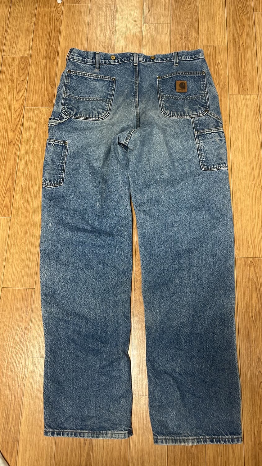 칼하트 데님 더블니 B73 38X36 상품이미지2