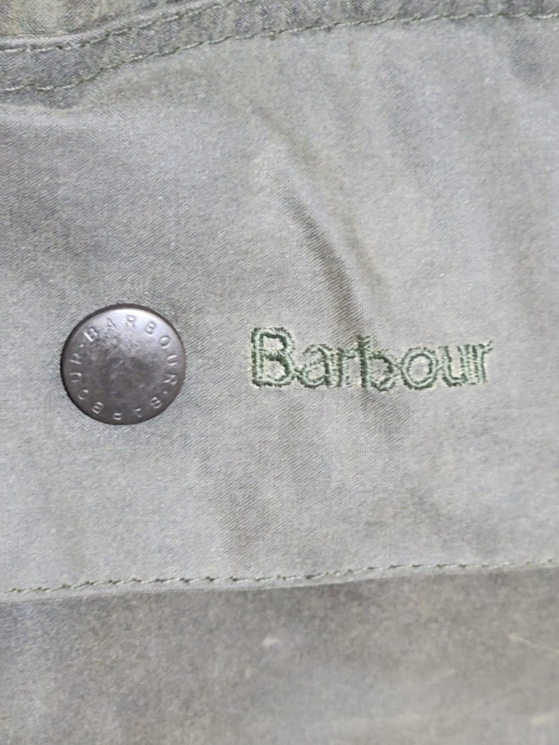 (M) 바버 뷰포트 왁스자켓 올리브그린 왁싱점퍼  상품이미지4