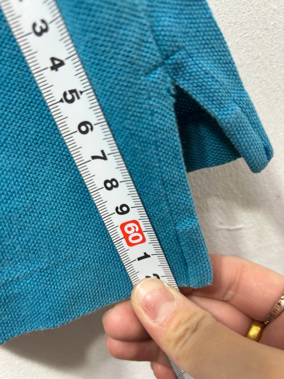 랄프로렌 폴로 여성 하늘색 셔츠 반팔 M 상품이미지5