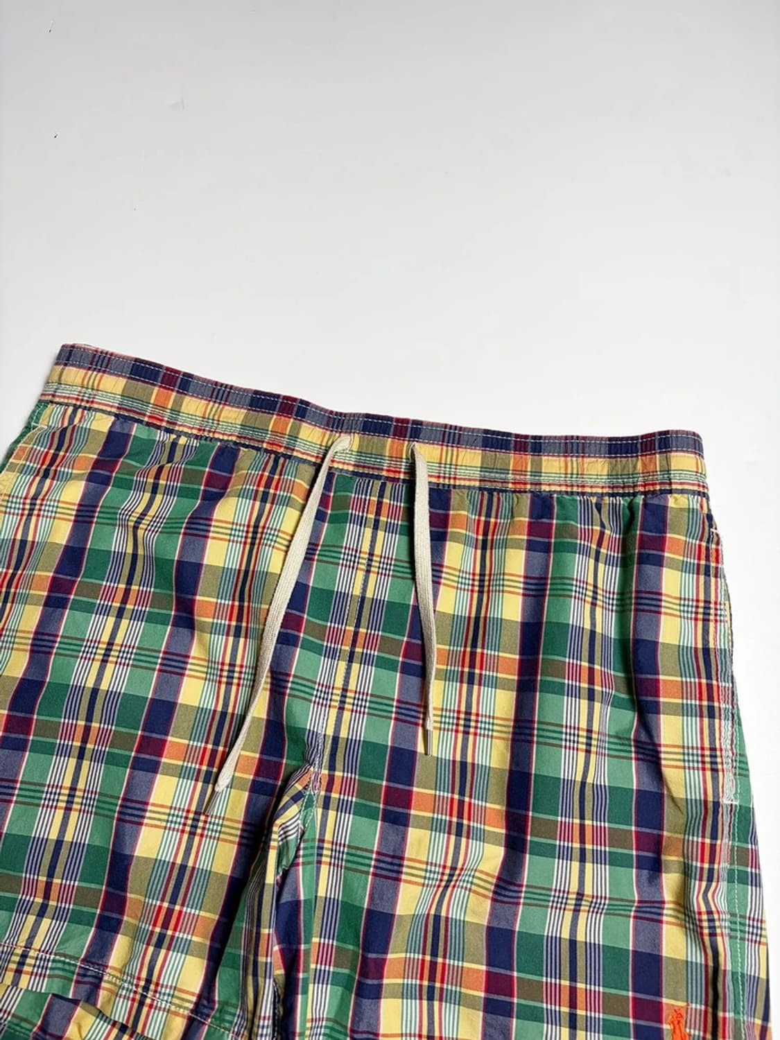 폴로 랄프로렌 멀티컬러 마드라스 패턴 반바지 R1120 상품이미지2