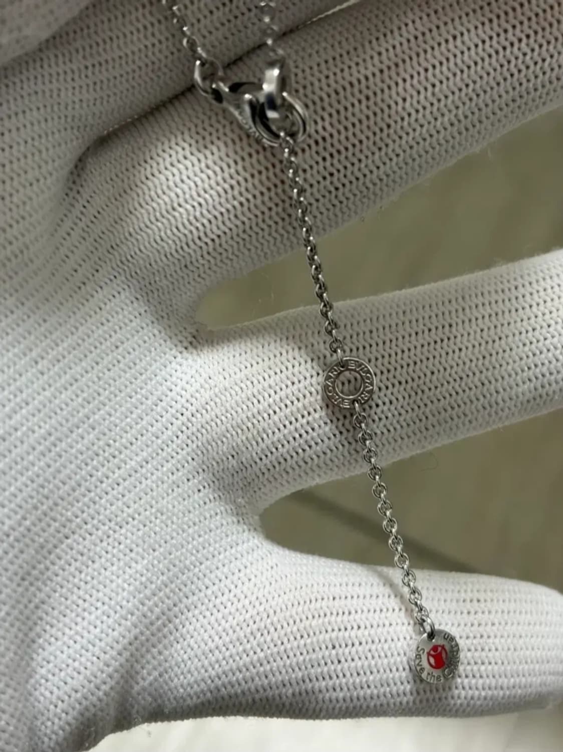 [정품/OS] 불가리 세이브더 칠드런 목걸이 상품이미지2