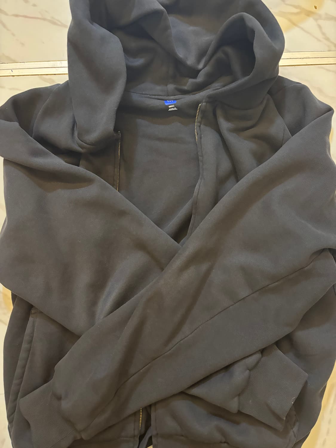 이지갭 후드집업 블랙 S 상품이미지1