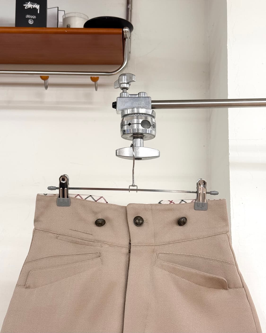 메종 마르지엘라 베이지 하이웨이스트 숏팬츠 상품이미지5