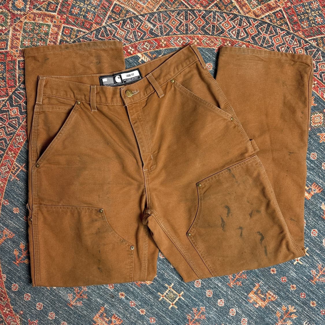 칼하트 더블니 카펜터팬츠 상품이미지3