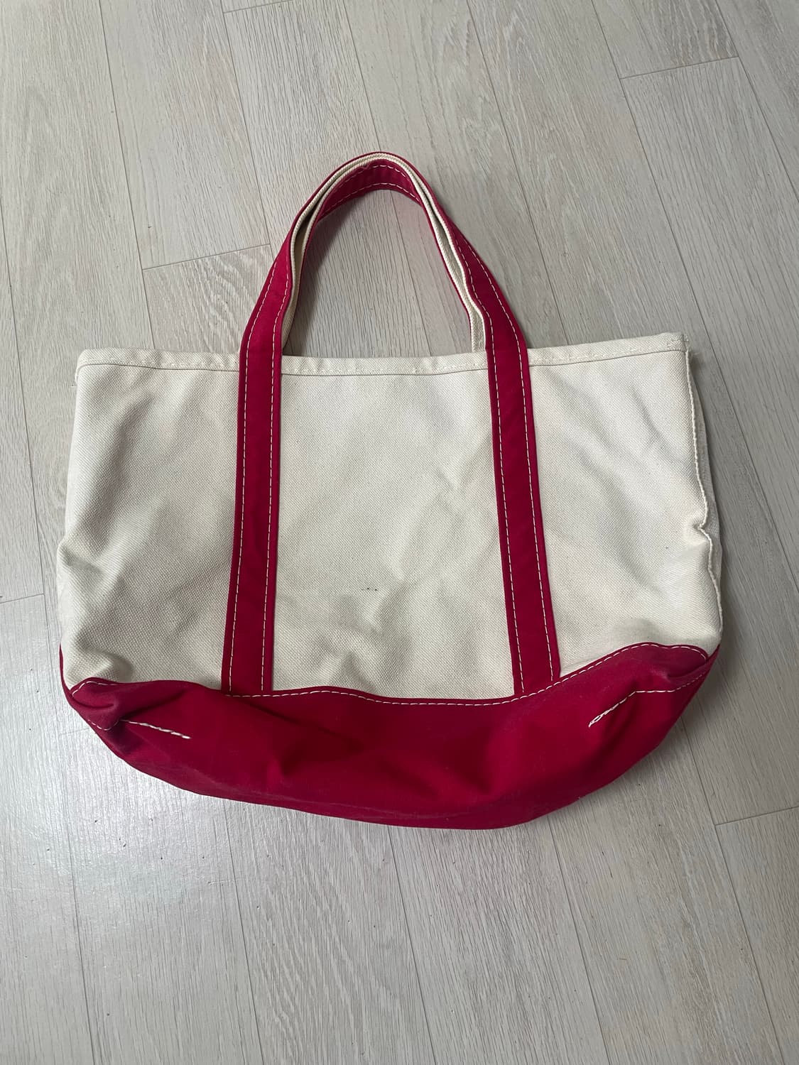 엘엘빈 보트앤토트백 레드 상품이미지2