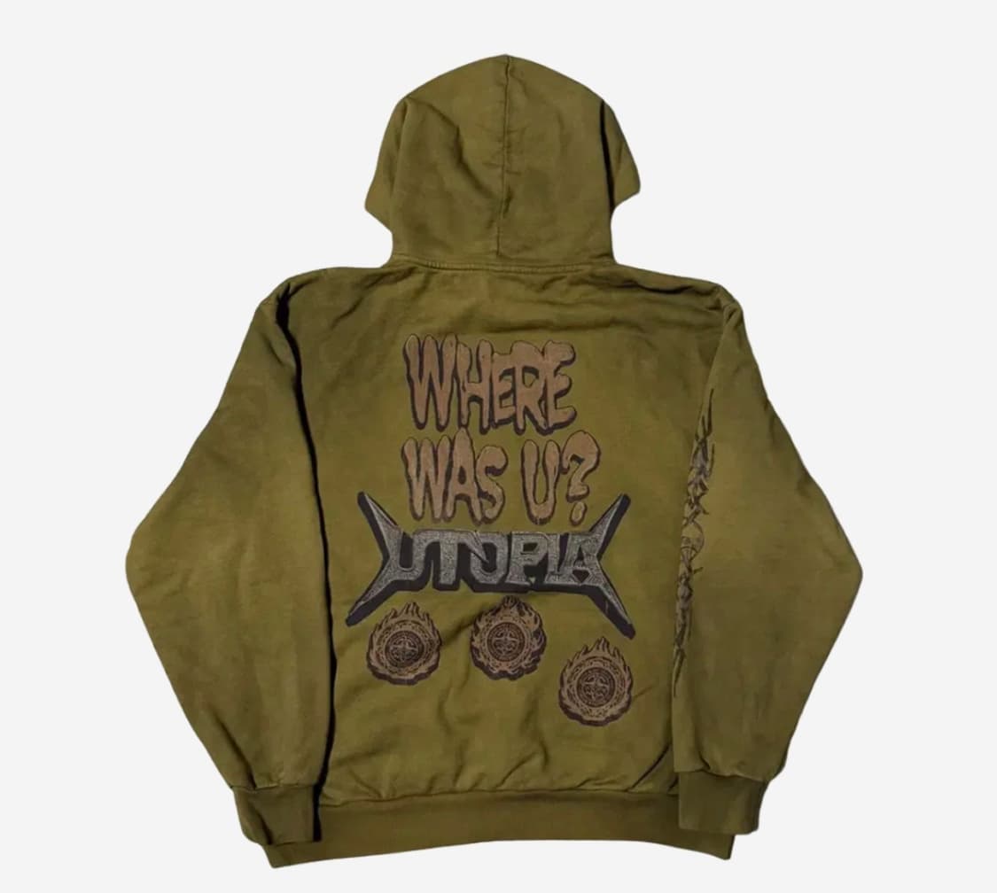 트래비스 스캇 후드티 (L) 2025 서울 머천 굿즈 팝니다. 상품이미지2