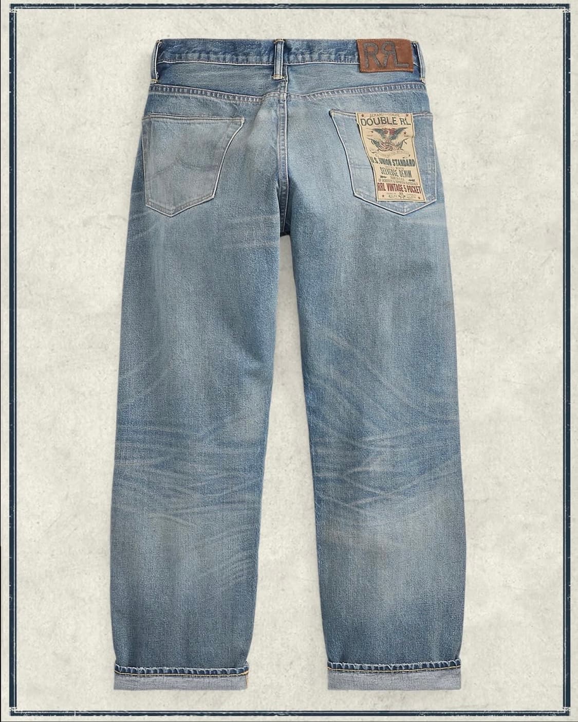 RRL 빈파포 미드랜드 셀비지 진 더블알엘 v5p 상품이미지2