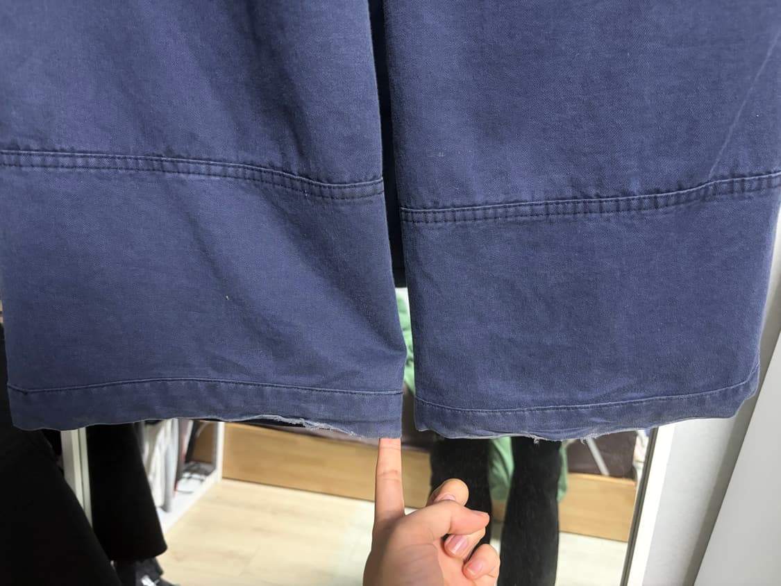 다이브인 베른 워시드 팬츠 다크 네이비 1 상품이미지5