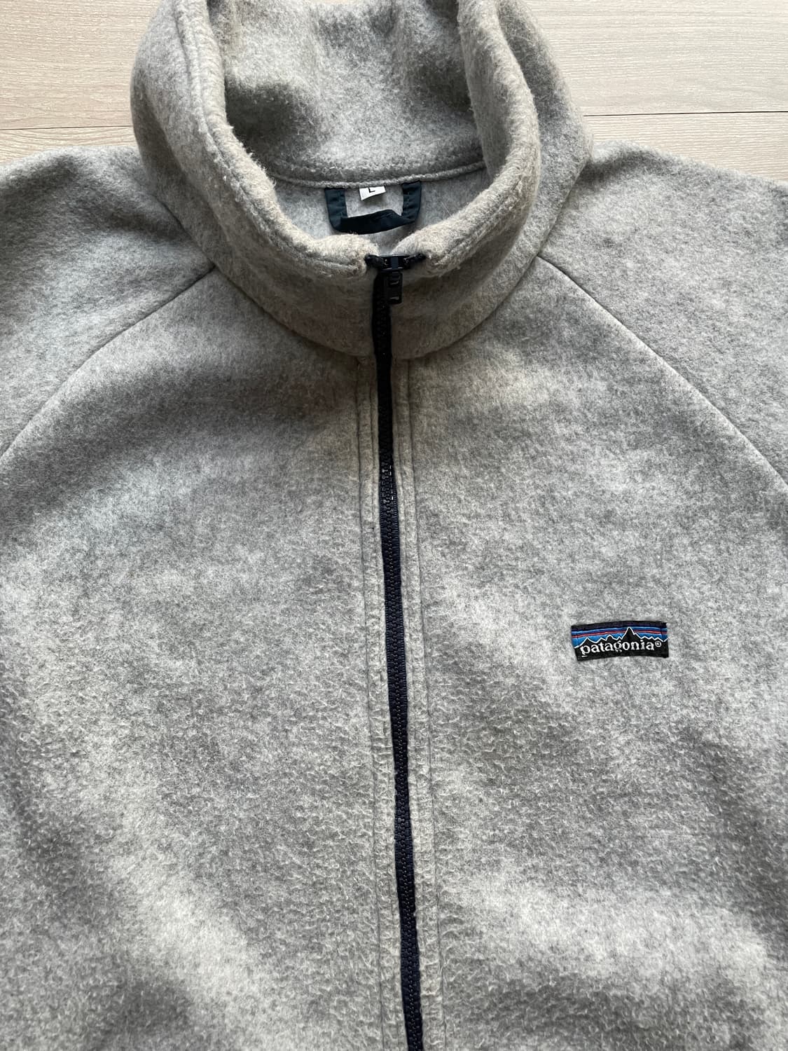 80s 파타고니아 신칠라 그레이 플리스 자켓 상품이미지4