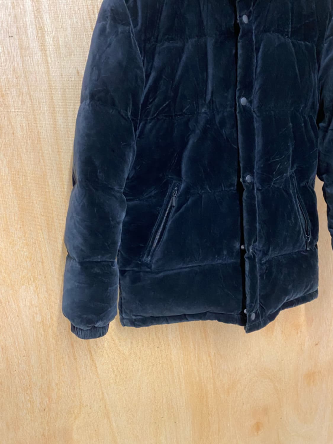 UNITED ARROWS velvet down padding 벨벳 패딩 상품이미지5