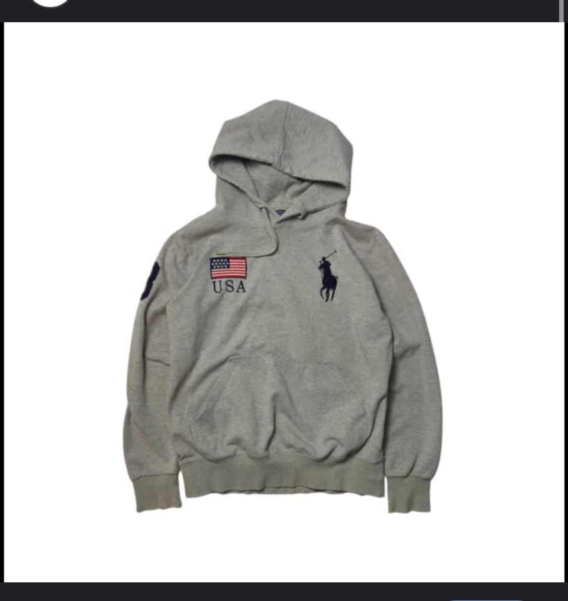 폴로 빅포니 성조기 후드티 상품이미지1