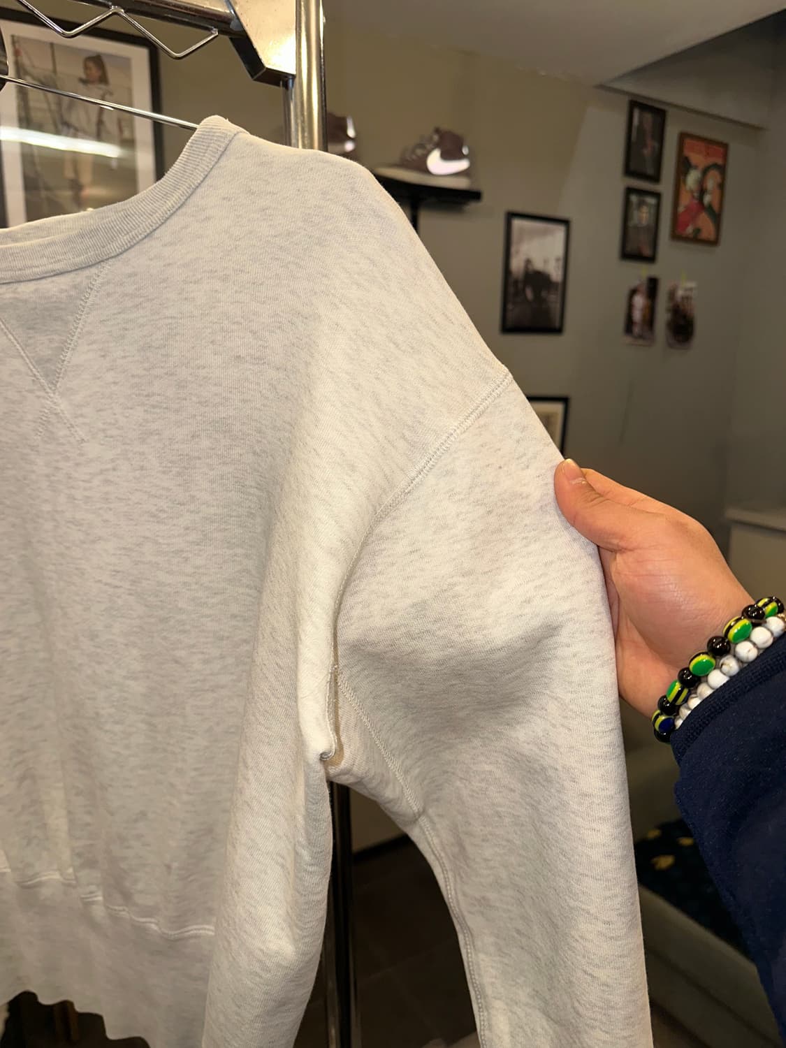 90-00’s Denime sports line sweatshirt  상품이미지5