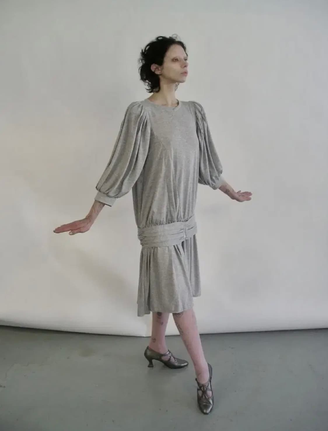 에옹쓰 아르누보 드레스 그레이 상품이미지4