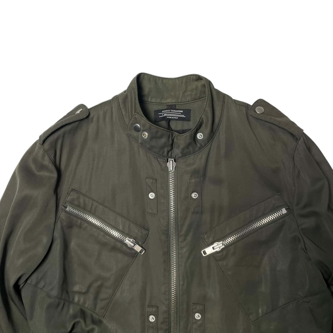 Marco tagliaferri 대각 포켓 집업 자켓 (italy) 상품이미지5