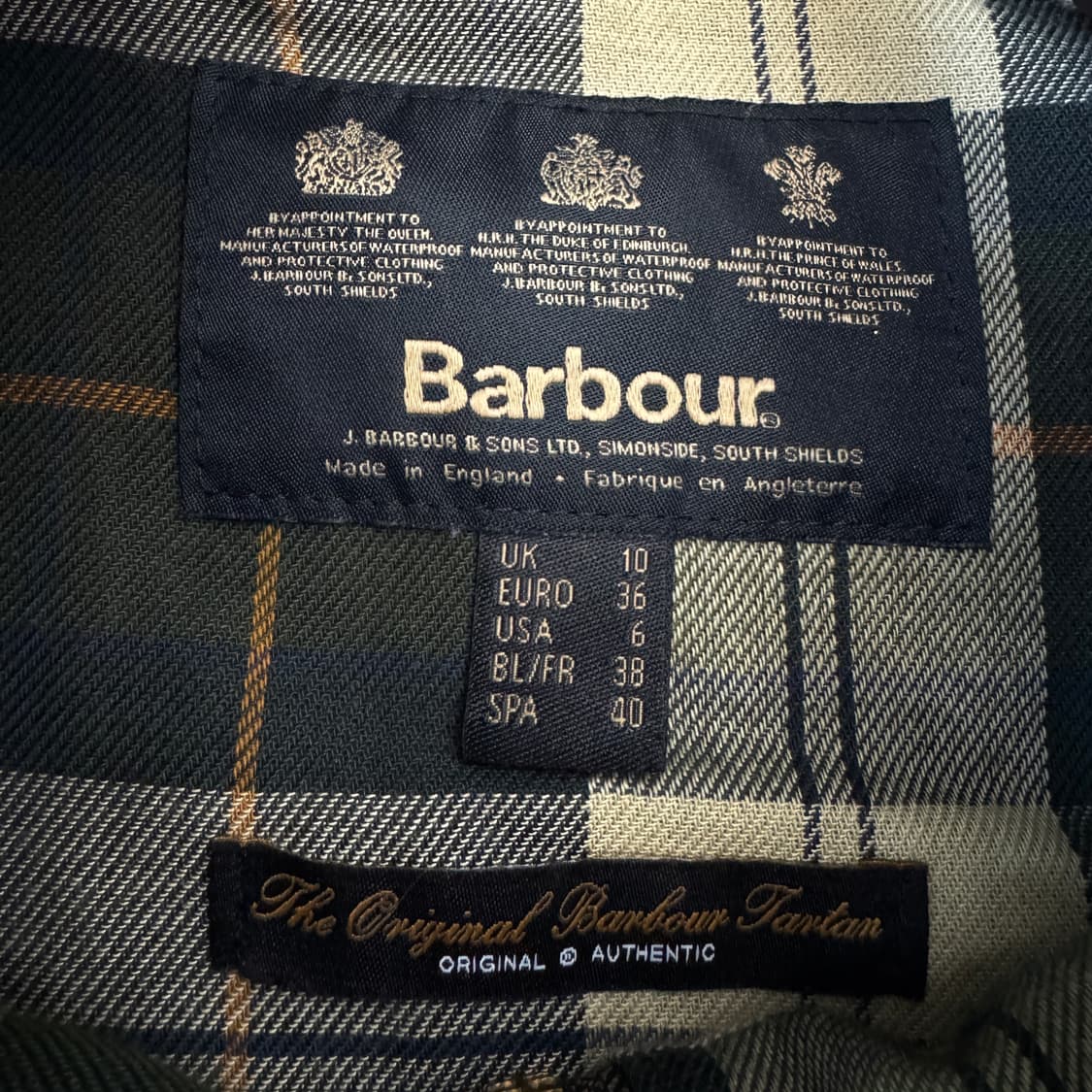 바버 비데일 세이지 왁스 자켓  상품이미지7