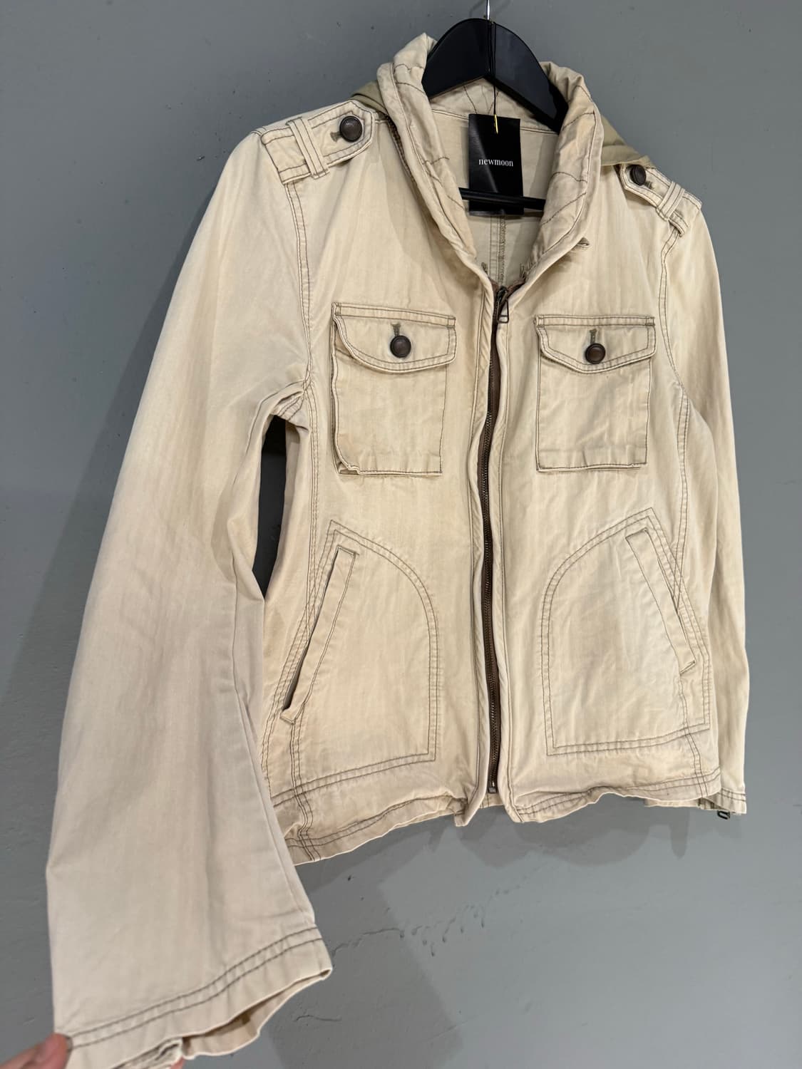 2-pocket stitch detail jacket 상품이미지7