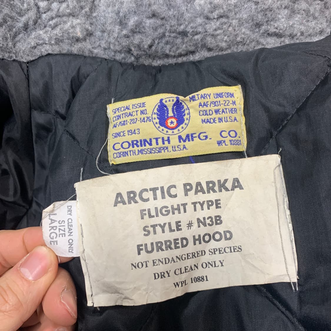 L)Corinth 코린스 아크틱 파카 n3b 상품이미지3