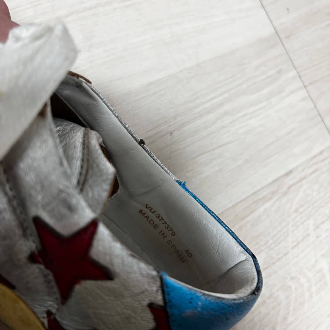 에디슬리먼 생로랑 15SS 실버 스타 스니커즈 40사이즈 상품이미지6