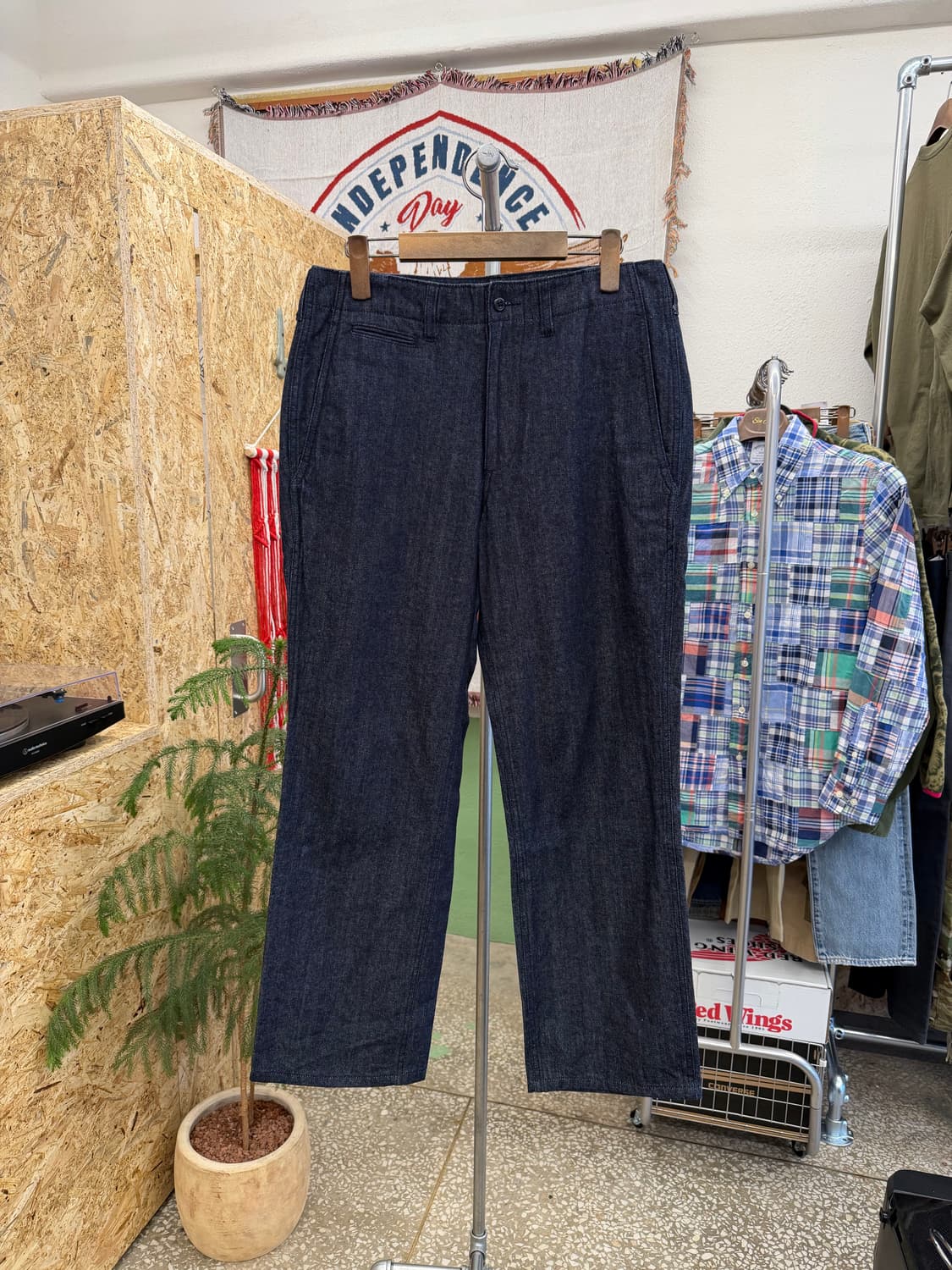 원아웃가먼트 코인 포켓 데님팬츠 30 상품이미지1