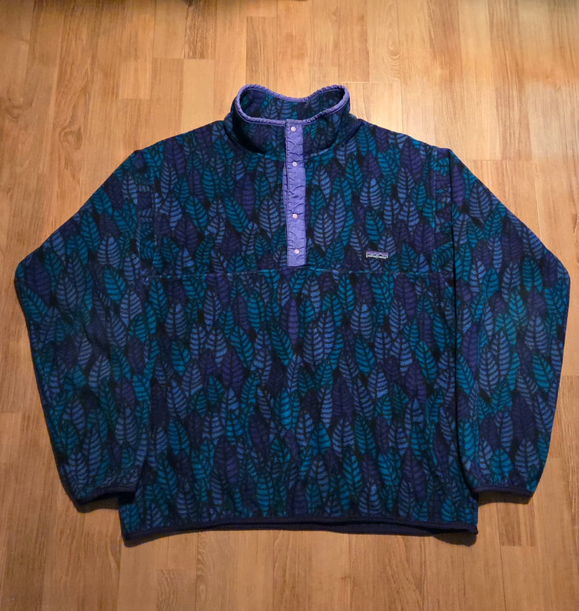 (XL)파타고니아 Usa 90s 리프패턴 신칠라 상품이미지1