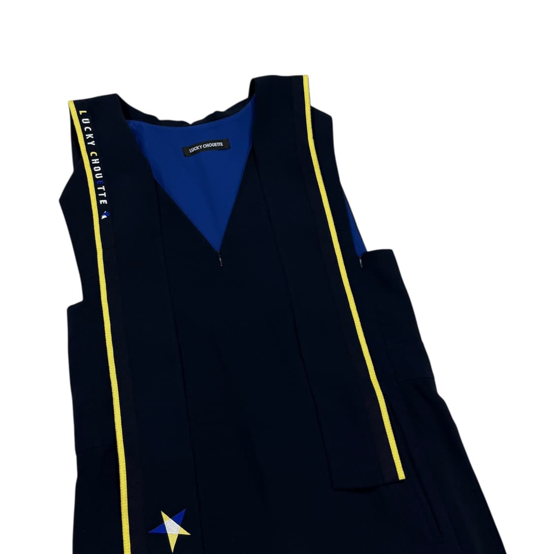 럭키슈에뜨 네이비 점프수트 팬츠 바지 36 상품이미지2