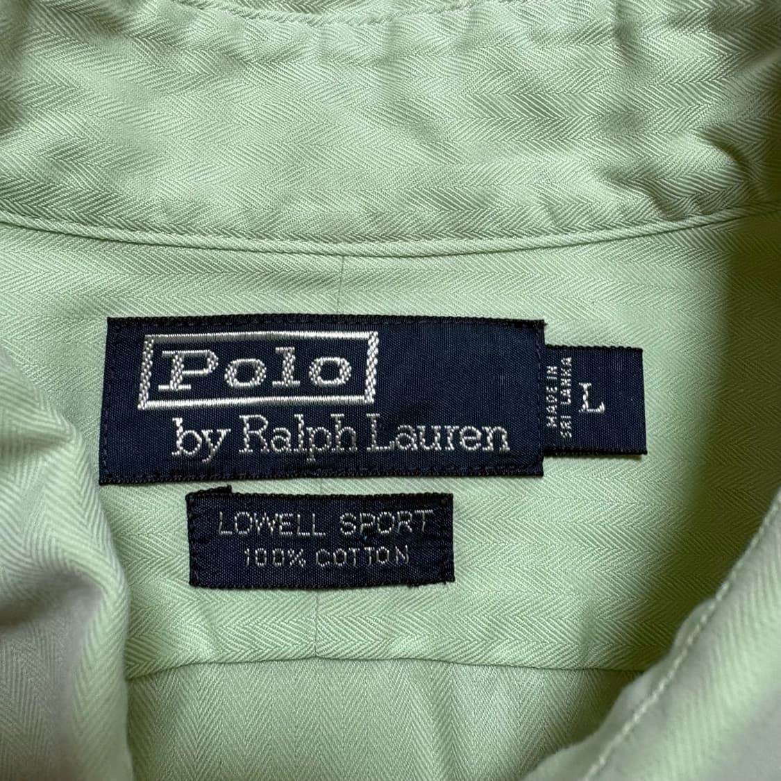 폴로랄프로렌 기본로고 솔리드셔츠 상품이미지4