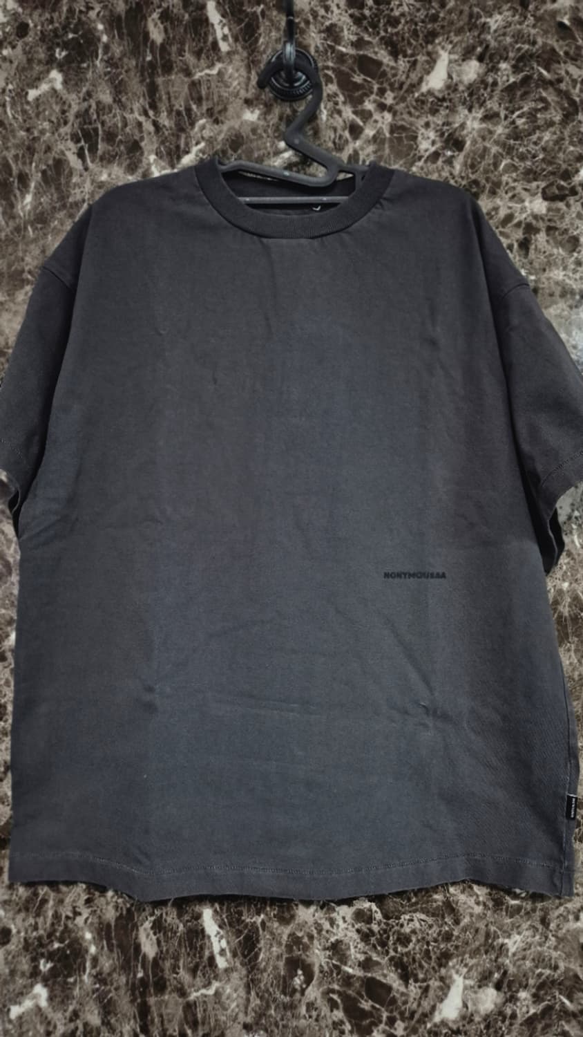 NONYMOUS AA 아이코닉 반팔티 D/GRAY 상품이미지4