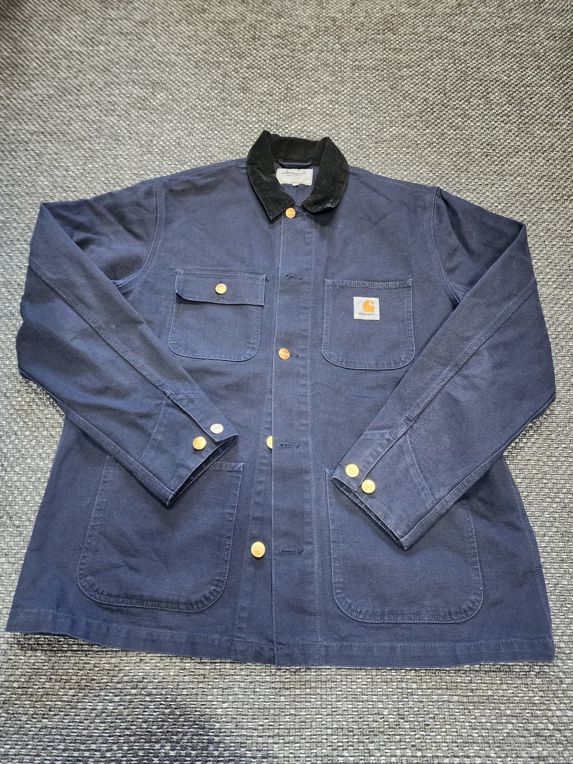 칼하트 미시건 초어코트 네이비 색상 XL사이즈 상품이미지8