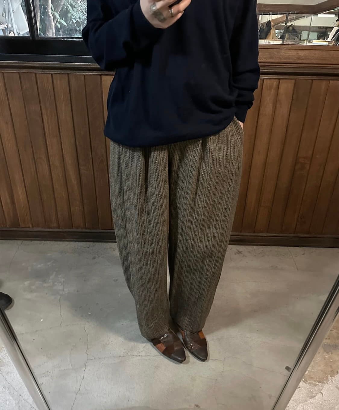 Chloe stripe wool trouser pants 상품이미지4