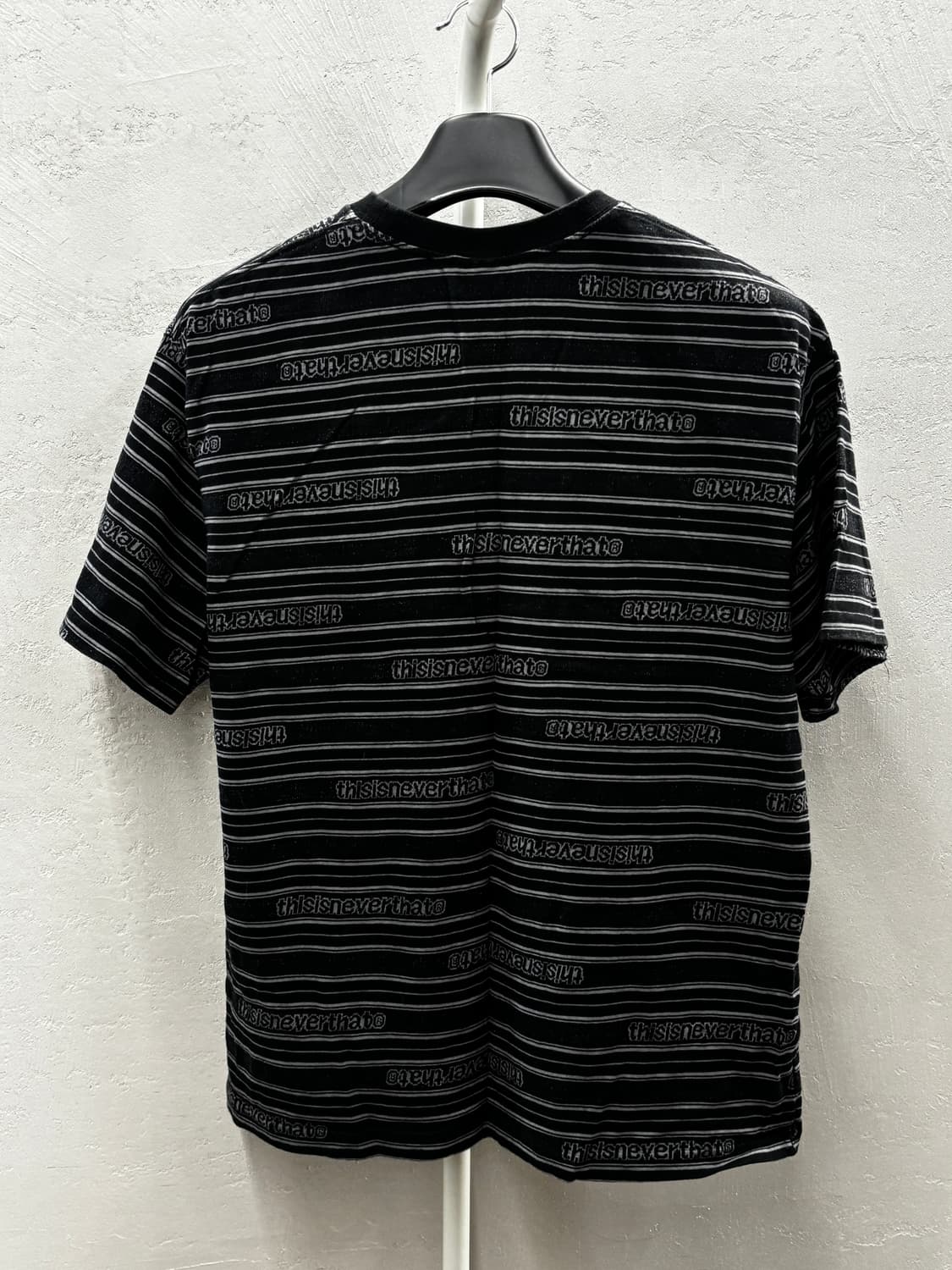 디스이즈네버댓 스트라이프 반팔 티셔츠 M 상품이미지7
