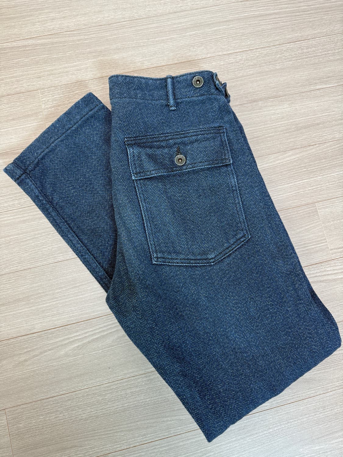 orslow 오어슬로우 헤링본 퍼티그 슬림 레어템 1사이즈 상품이미지1