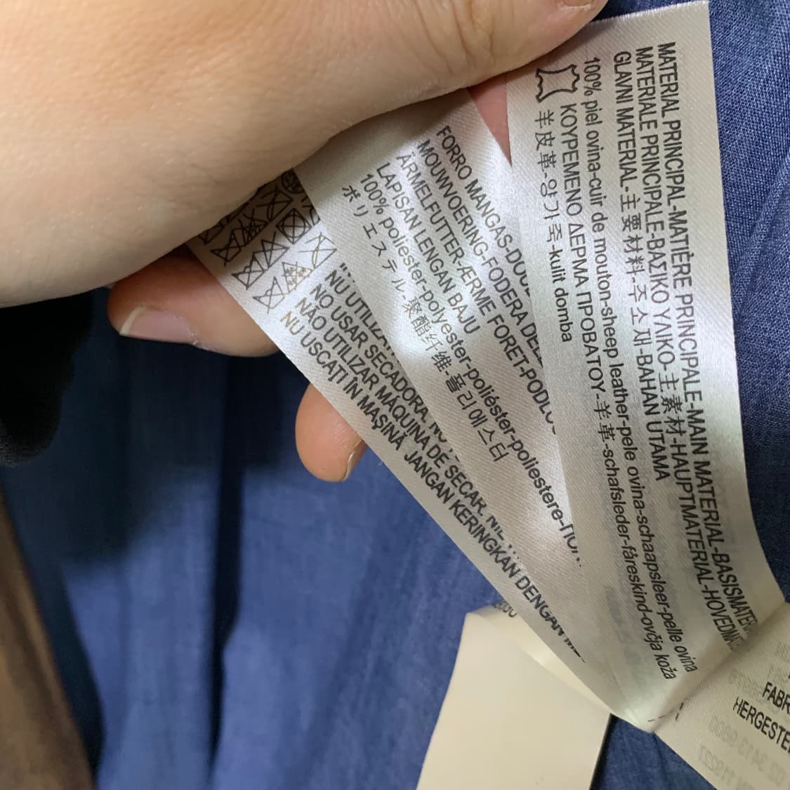 마시모두띠 리얼레더 양가죽 라이더 자켓 여성 S-M 빈티지 상품이미지10