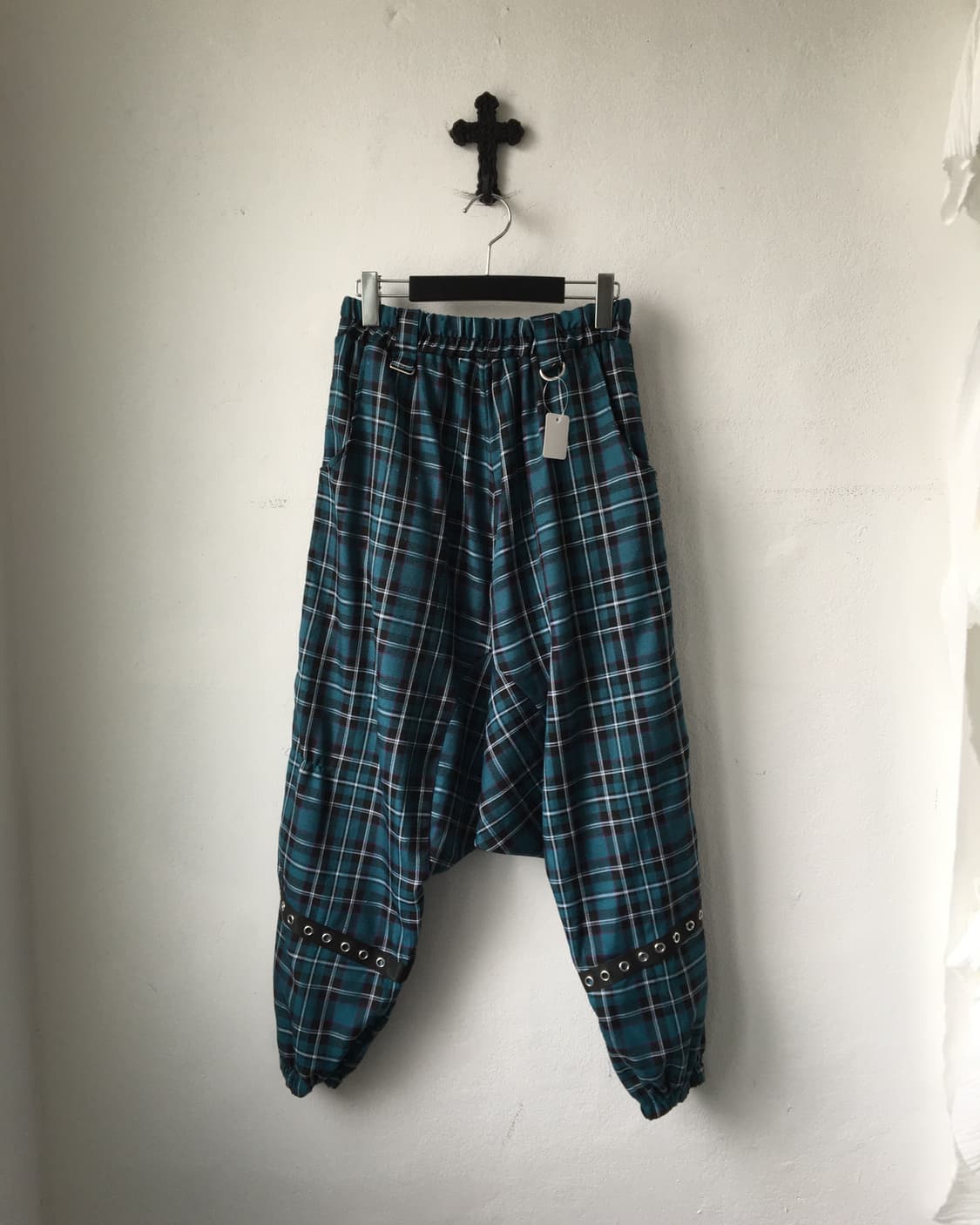 Check pattern sarouel patns 상품이미지2