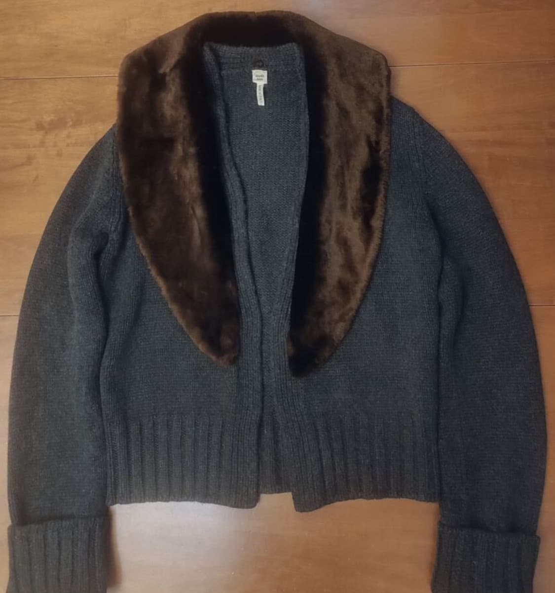 에르메스 04/FW by 장 폴 고티에 디테쳐블 숄 칼라 카디건-해외발송 상품이미지5