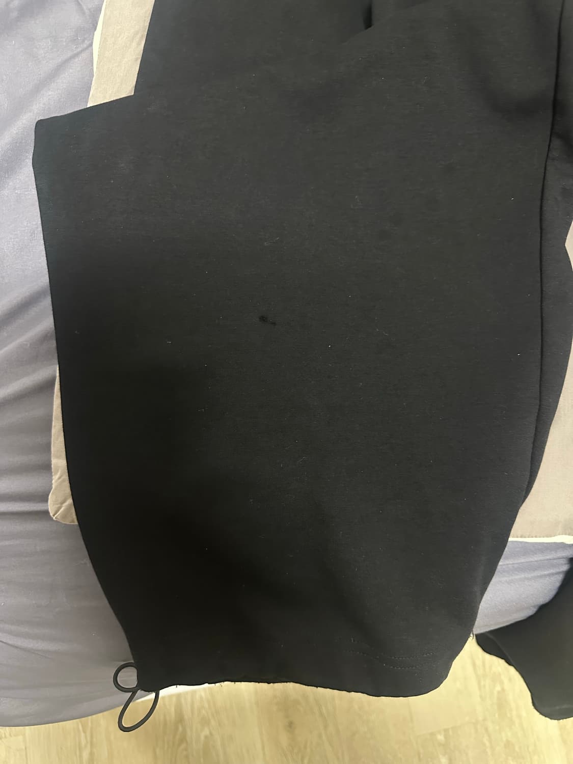 스켈리웩 88 크로스 백 패치 스웨트 팬츠 블랙L 상품이미지5