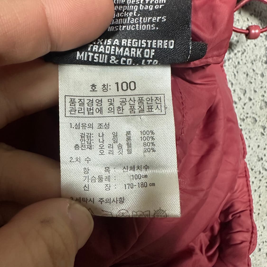 ✨ (바배) K2 버건디 덕다운 경량 패딩   상품이미지4