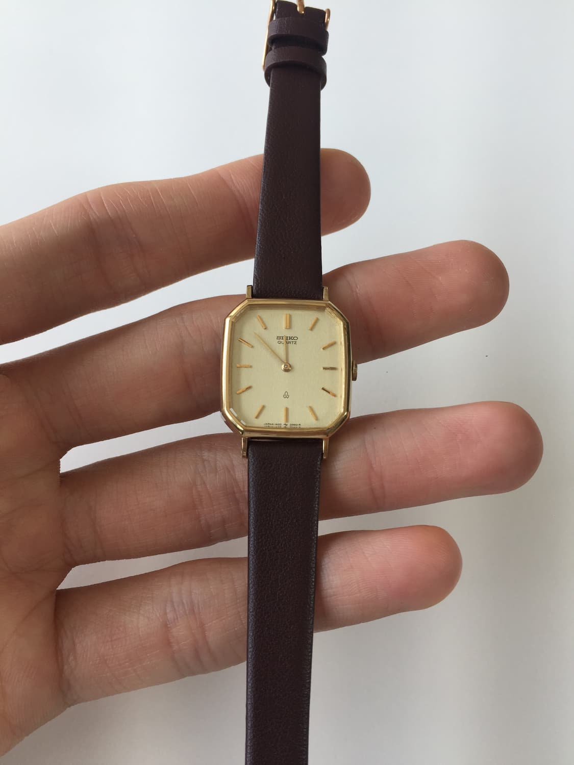 80s seiko tank gold quartz 상품이미지1