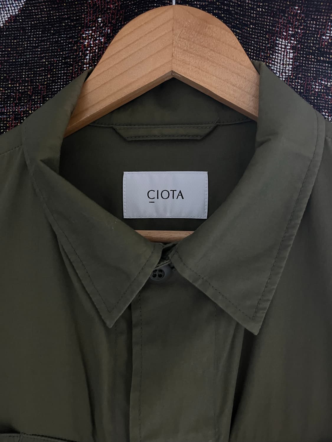 CIOTA 시오타 정글 퍼티그 재킷 카키 올리브 (6)size (XL) 상품이미지2