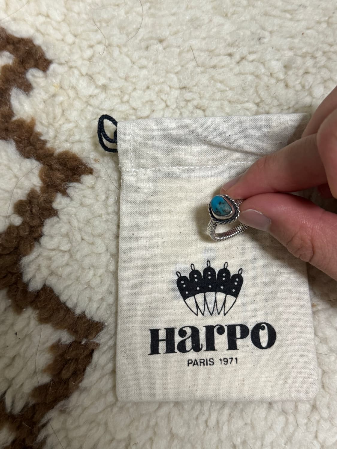 아르포파리 harpo paris 터키석 반지 상품이미지1