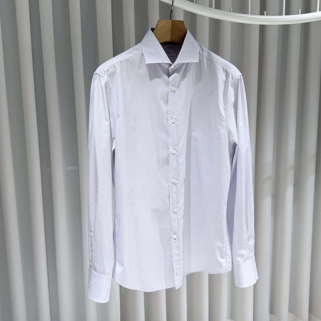 (A+/L) / 브루넬로 쿠치넬리 스트라이프  코튼 셔츠 상품이미지3