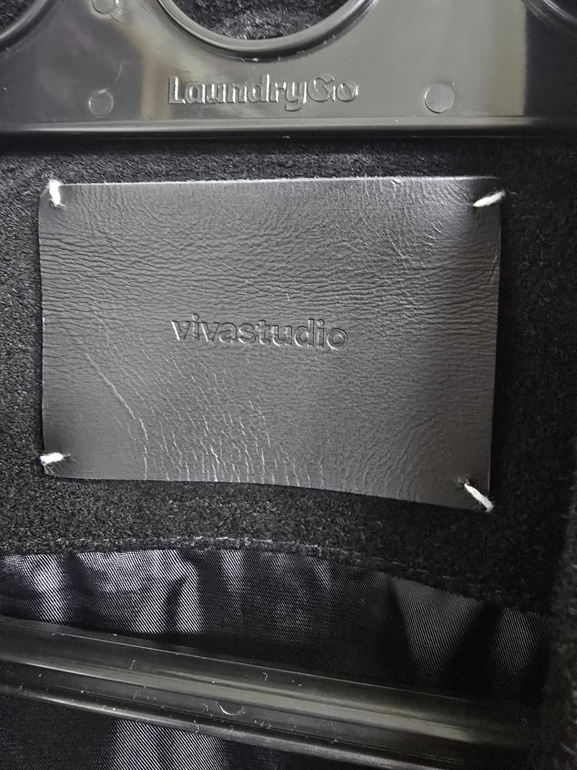 비바스튜디오 블랙 소가죽 라이더 자켓 (1667) 상품이미지3