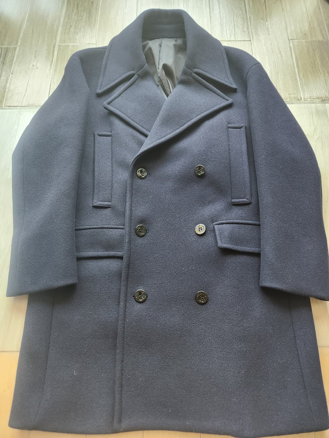 마마가리 네이비 피코트 46(L정도) 상품이미지1