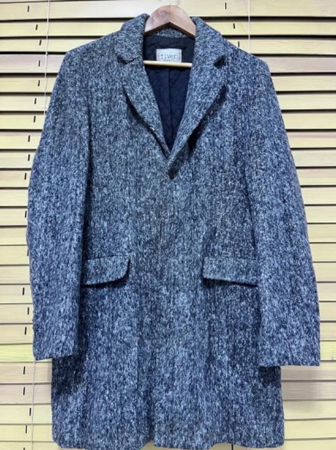 시리즈 파이버 남성 라나울혼방 누빔코트 L/100사이즈추천 상품이미지2