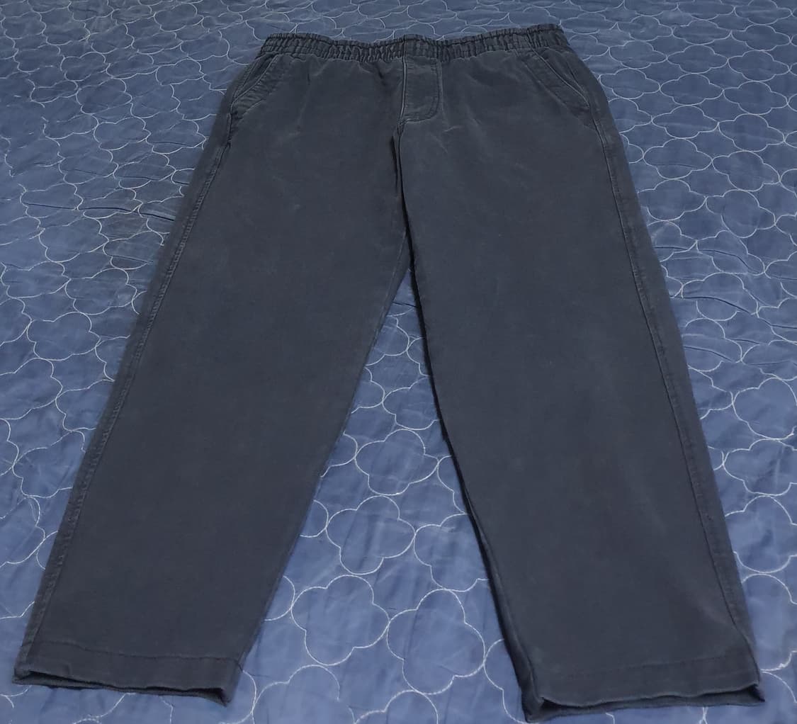 유니클로 피그먼트 위싱 코튼팬츠 네이비 (34) 상품이미지1