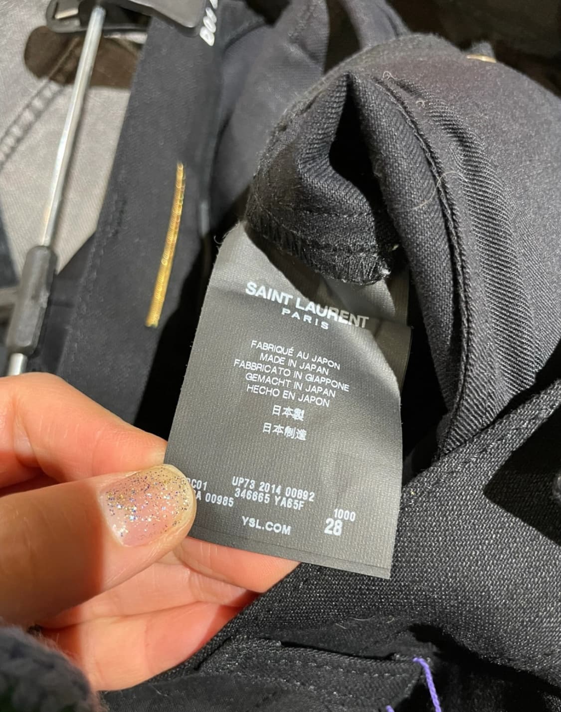 (에디기)14생로랑 D01 퍼머넌트 블랙 28 상품이미지2