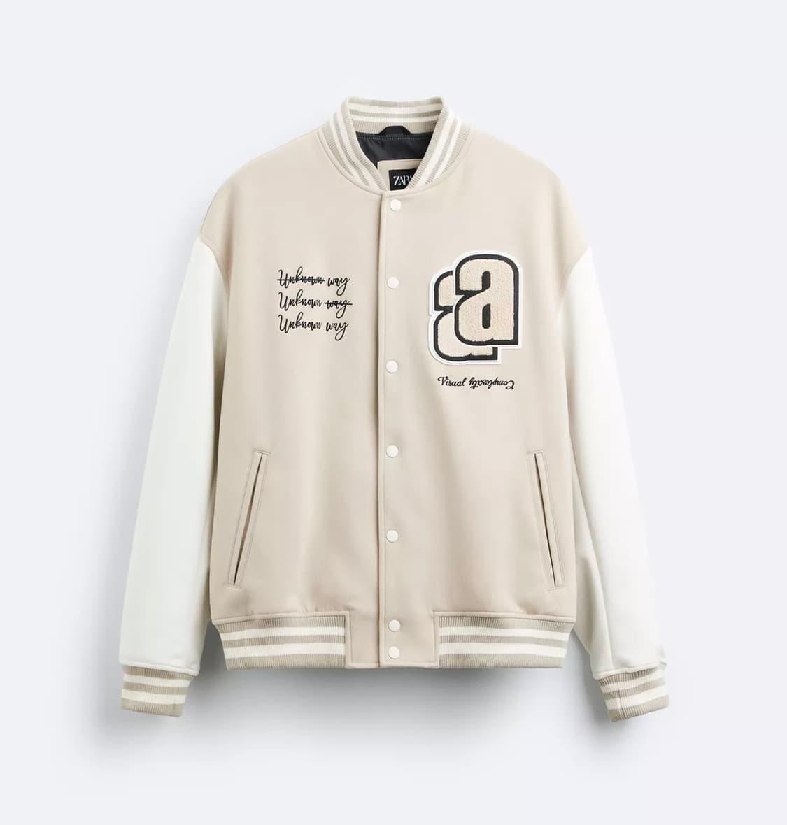 패치 봄버 자켓 상품이미지3