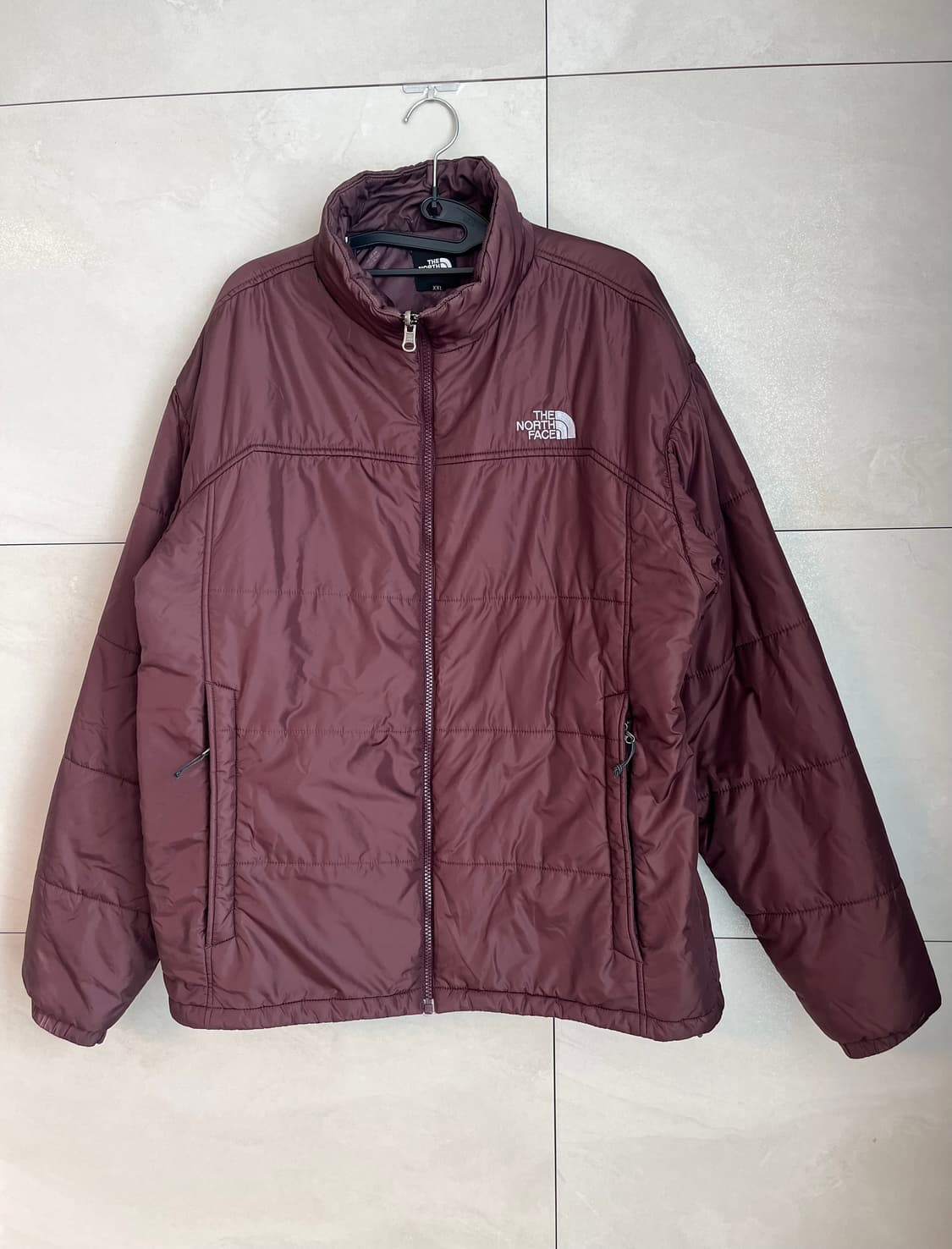 [2XL] 노스페이스 패딩 자켓 버건디.와인 상품이미지3