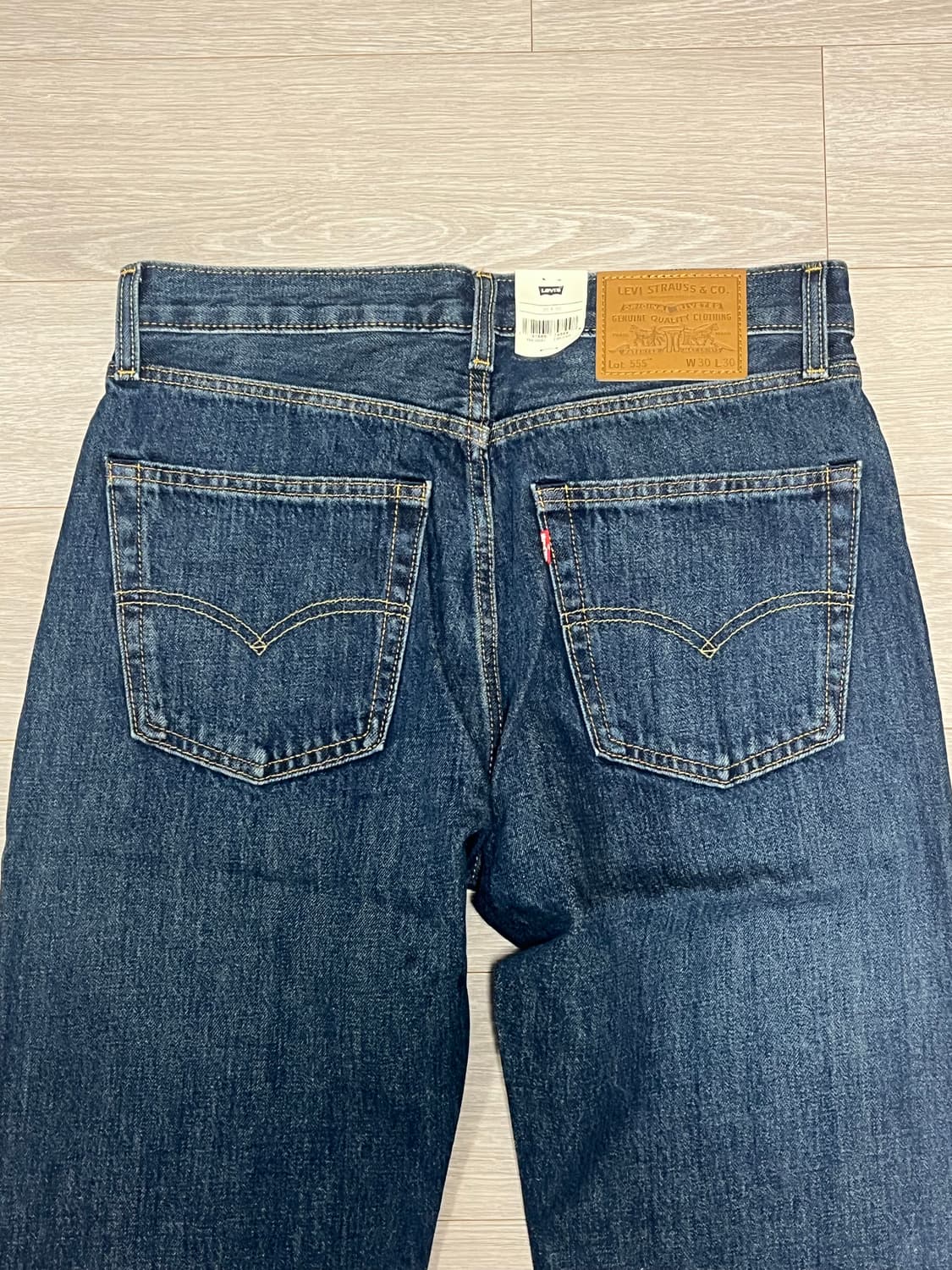 (새상품) 리바이스 555 릴렉스 스트레이트 데님 프리미엄 라인 청바지 상품이미지7