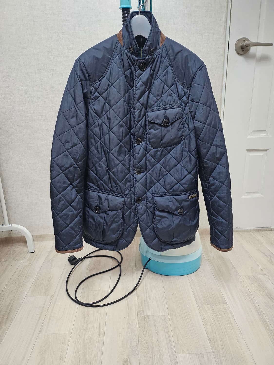 (90)S ☆초대장급☆ 랄프로렌 폴로 [네이비] 퀄팅자켓 상품이미지1